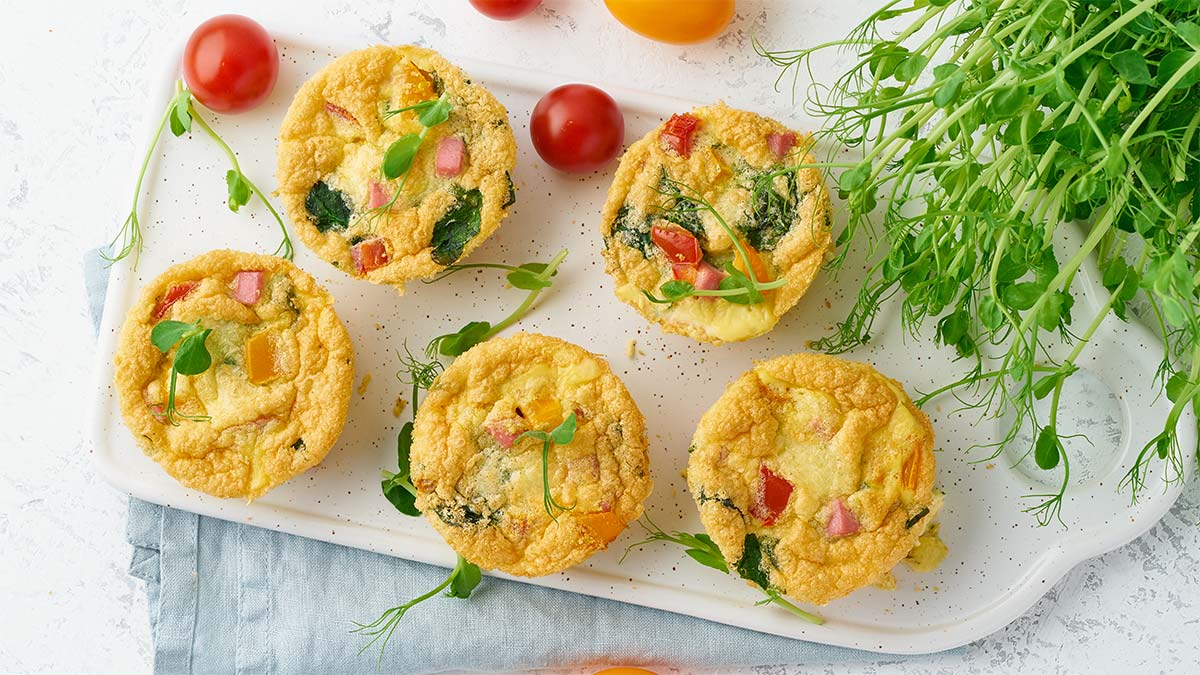 Muffins de huevo, una idea genial para un desayuno Keto